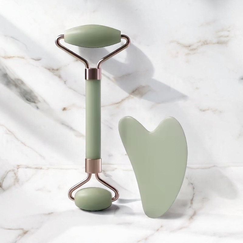 Gua-Sha Face Roller - Lymphatic Massage Tool